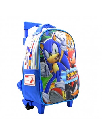 MOCHILA 12" CON CARRO SONIC