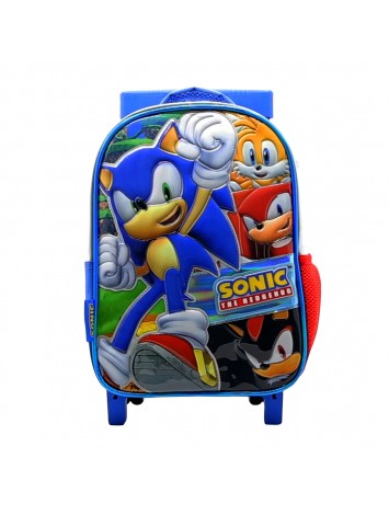 MOCHILA 12" CON CARRO SONIC