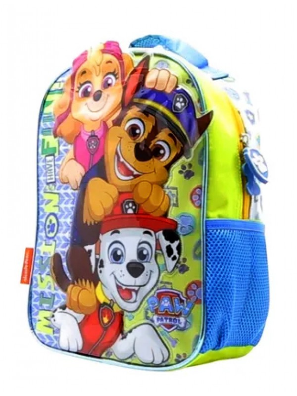 PW107 MOCHILA 12" ESPALDA PAW PATROL