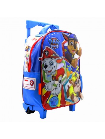 PW301 MOCHILA 12" CON CARRO PAW PATROL