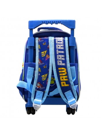 MOCHILA 12" CON CARRO PAW PATROL