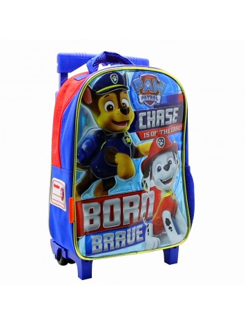 PW306 MOCHILA 12" CON CARRO PAW PATROL