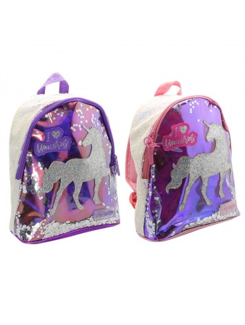 MOCHILA 12" ESPALDA UNICORNIO