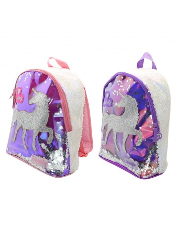MOCHILA 12" ESPALDA UNICORNIO