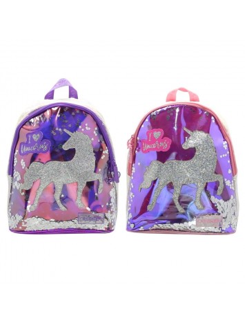 MOCHILA 12" ESPALDA UNICORNIO