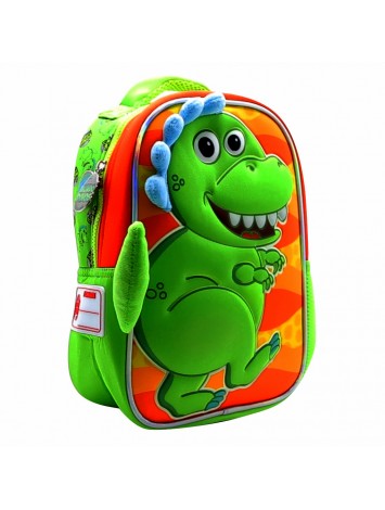 DI088 MOCHILA 12" ESPALDA MUNDO DINO