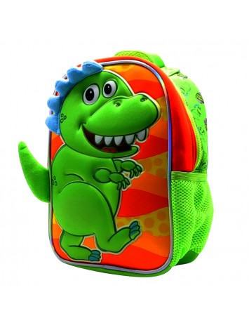 DI088 MOCHILA 12" ESPALDA MUNDO DINO