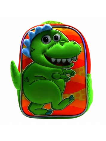 MOCHILA 12" ESPALDA MUNDO DINO