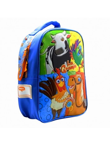 MOCHILA 12" ESPALDA CON SONIDO GRANJA ZENON