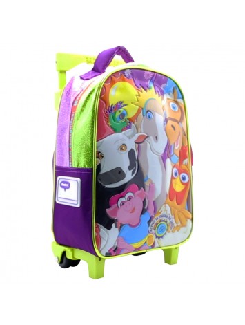 MOCHILA 12" CON CARRO CON SONIDO GRANJAZENON