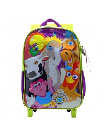 MOCHILA 12" CON CARRO CON SONIDO GRANJAZENON