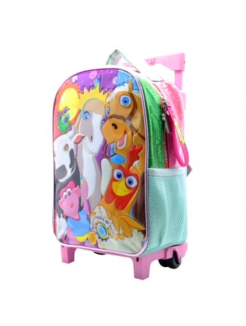 MOCHILA 12" CON CARRO CON SONIDO GRANJAZENON