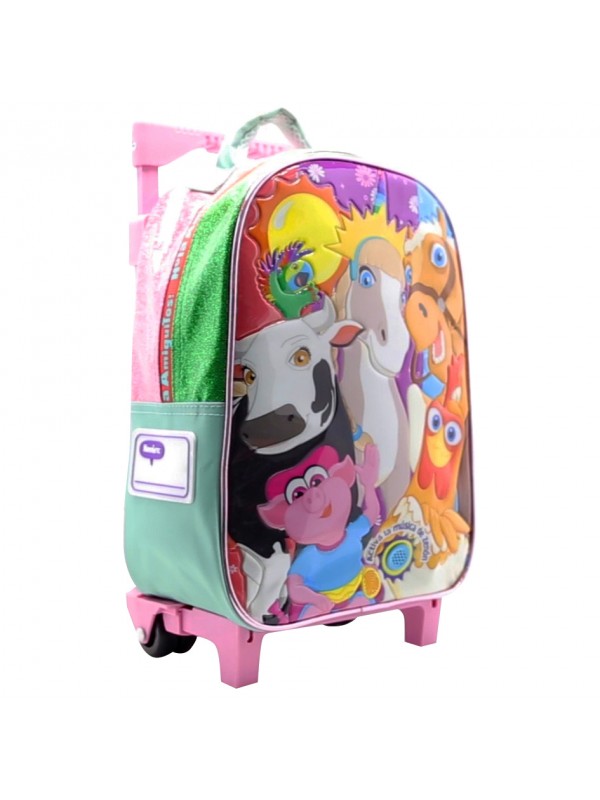MOCHILA 12" CON CARRO CON SONIDO GRANJAZENON