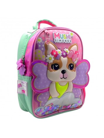 MOCHILA 12" ESPALDA CON PRENDEDOR SIMONES