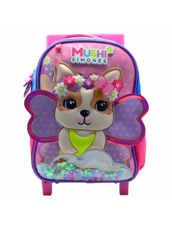 MOCHILA 12" CON CARRO CON PRENDEDOR SIMONES