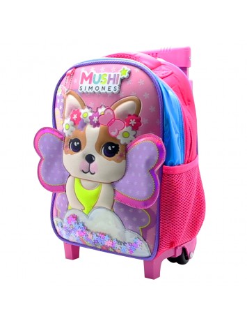 MOCHILA 12" CON CARRO CON PRENDEDOR SIMONES