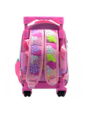 MOCHILA 12" CON CARRO CON PRENDEDOR SIMONES