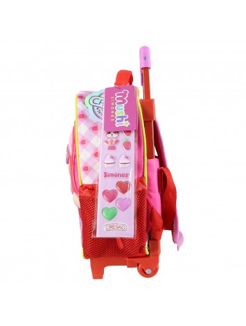 SI937 MOCHILA 12 CON CARRO SIMONES