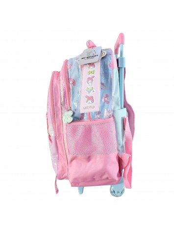 SR1703 MOCHILA 18" CON CARRO MY MELODY