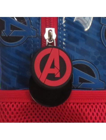 SP007 MOCHILA 12" ESPALDA AVENGERS CON MASCARA CAP AMERICA