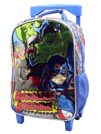 SP534 MOCHILA 12" CON CARRO AVENGERS