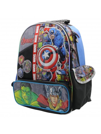 SP039 MOCHILA 16 ESPALDA AVENGERS