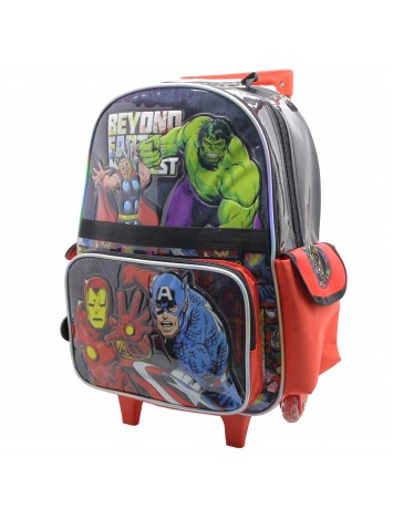 SP135 MOCHILA 16" CON CARRO AVENGERS