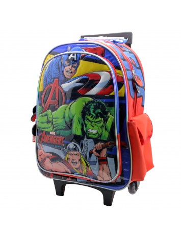 SP137 MOCHILA 16" CON CARRO AVENGERS