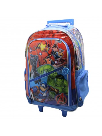 SP141 MOCHILA 18" CON CARRO AVENGERS