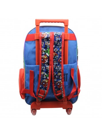 SP141 MOCHILA 18" CON CARRO AVENGERS