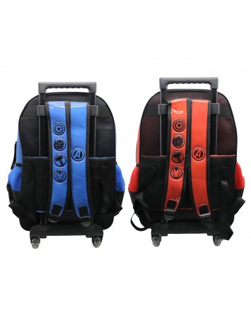 SP142 MOCHILA 18" CON CARRO AVENGERS