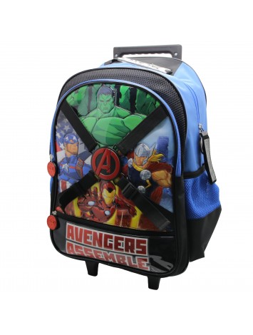 SP142 MOCHILA 18" CON CARRO AVENGERS