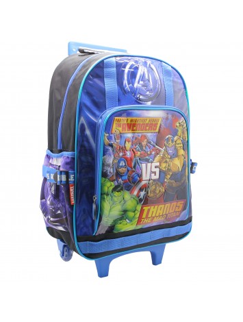 SP143 MOCHILA 18" CON CARRO AVENGERS