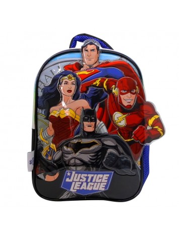 MOCHILA 12" ESPALDA LIGA JUSTICIA