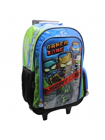 OM802 MOCHILA 18 CON CARRO ZOMBIE