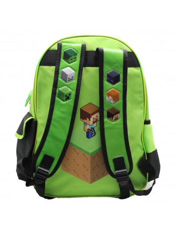 MI096 MOCHILA 16" ESPALDA MINECRAFT