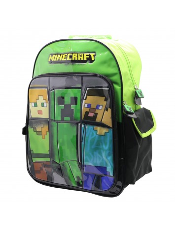 MI111 MOCHILA 18" ESPALDA MINECRAFT