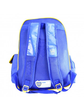 BO512 MOCHILA 18" ESPALDA BOCA JUNIORS