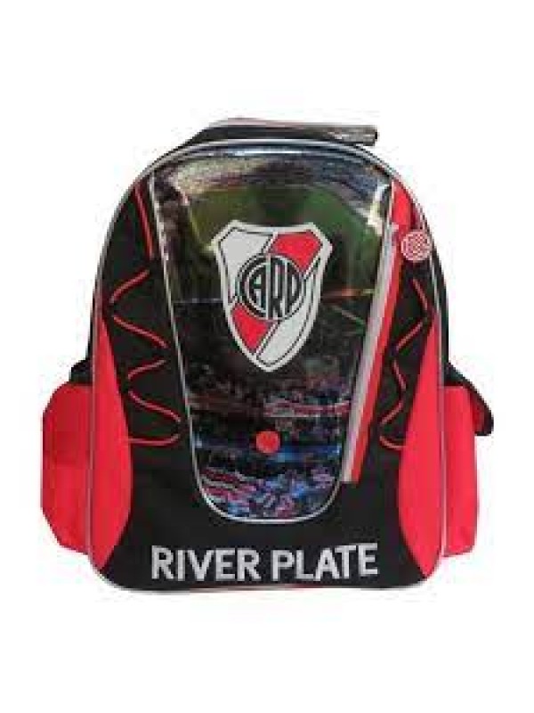 RI297 MOCHILA 16" ESPALDA CON SONIDO RIVER PLATE