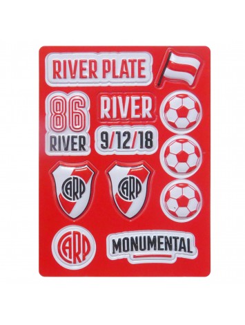 RI377 MOCHILA 18" ESPALDA RIVER PLATE