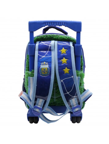 AF102 MOCHILA 12" CON CARRO ARGENTINA AFA