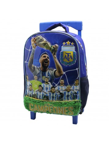AF102 MOCHILA 12" CON CARRO ARGENTINA AFA