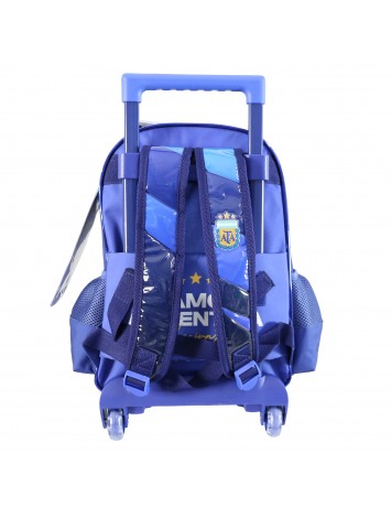 AF106 MOCHILA 14" CON CARRO ARGENTINA AFA