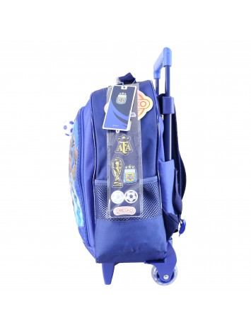 AF106 MOCHILA 14" CON CARRO ARGENTINA AFA