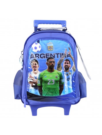 AF106 MOCHILA 14" CON CARRO ARGENTINA AFA