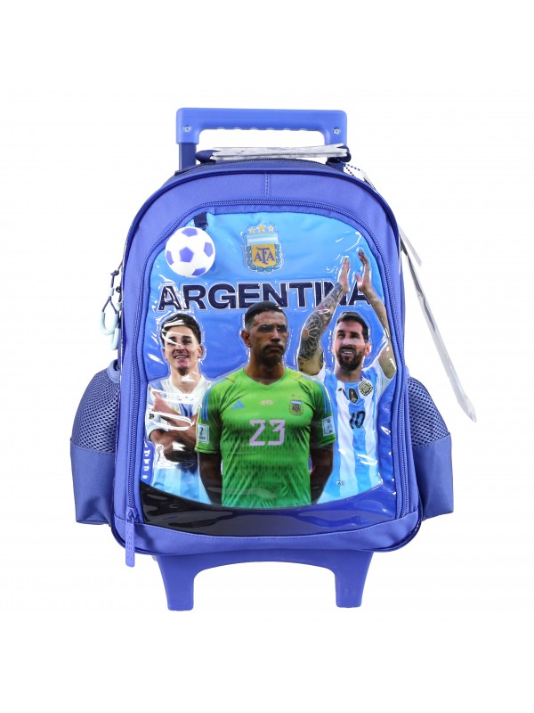 AF106 MOCHILA 14" CON CARRO ARGENTINA AFA