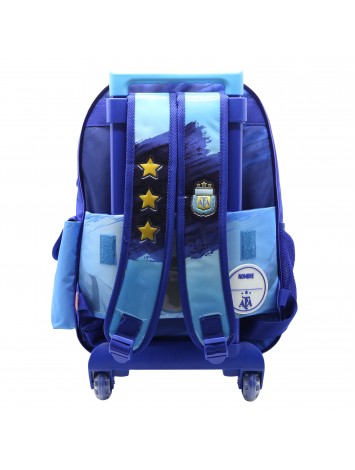 AF116 MOCHILA 16" CON CARRO ARGENTINA AFA