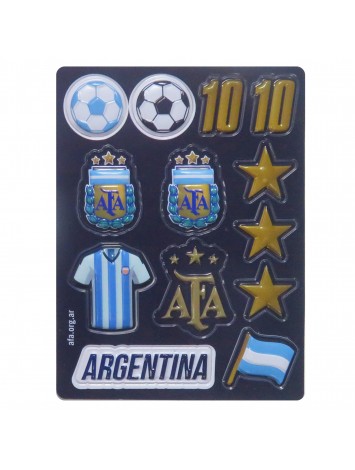 AF116 MOCHILA 16" CON CARRO ARGENTINA AFA