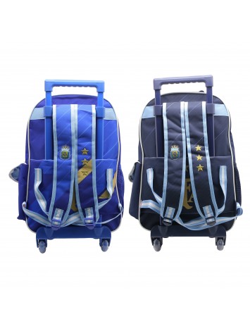 AF123 MOCHILA 18" CON CARRO ARGENTINA AFA