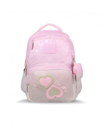 F26323 MOCHILA 18" ESPALDA FOOTY BE HEART